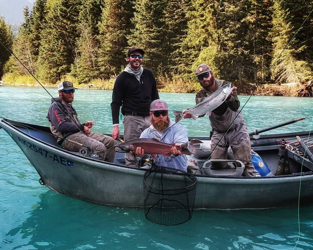 family fishing trip alaska