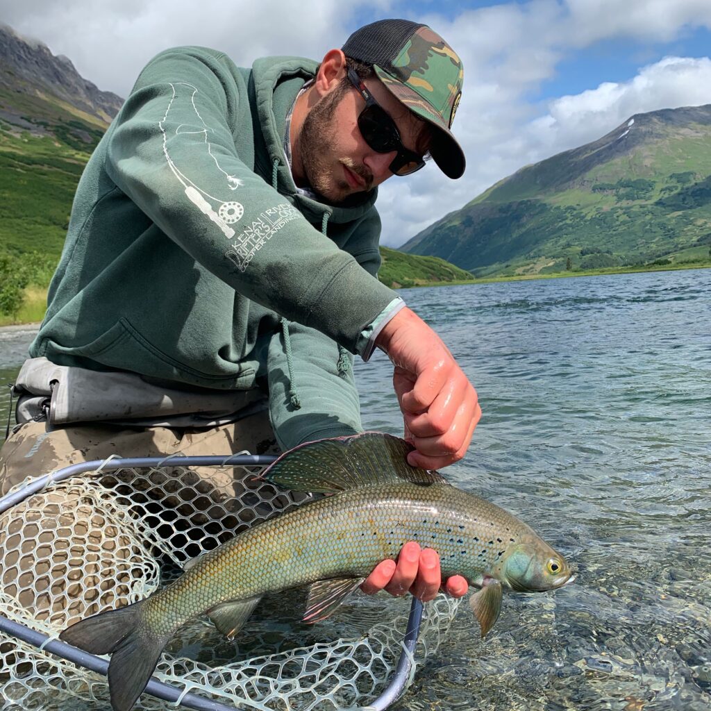 Fishing in fishing to alpine lakes on Drifters Fishing Packages.