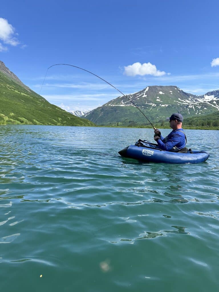Fly in fishing trips for arctic grayling in alaska