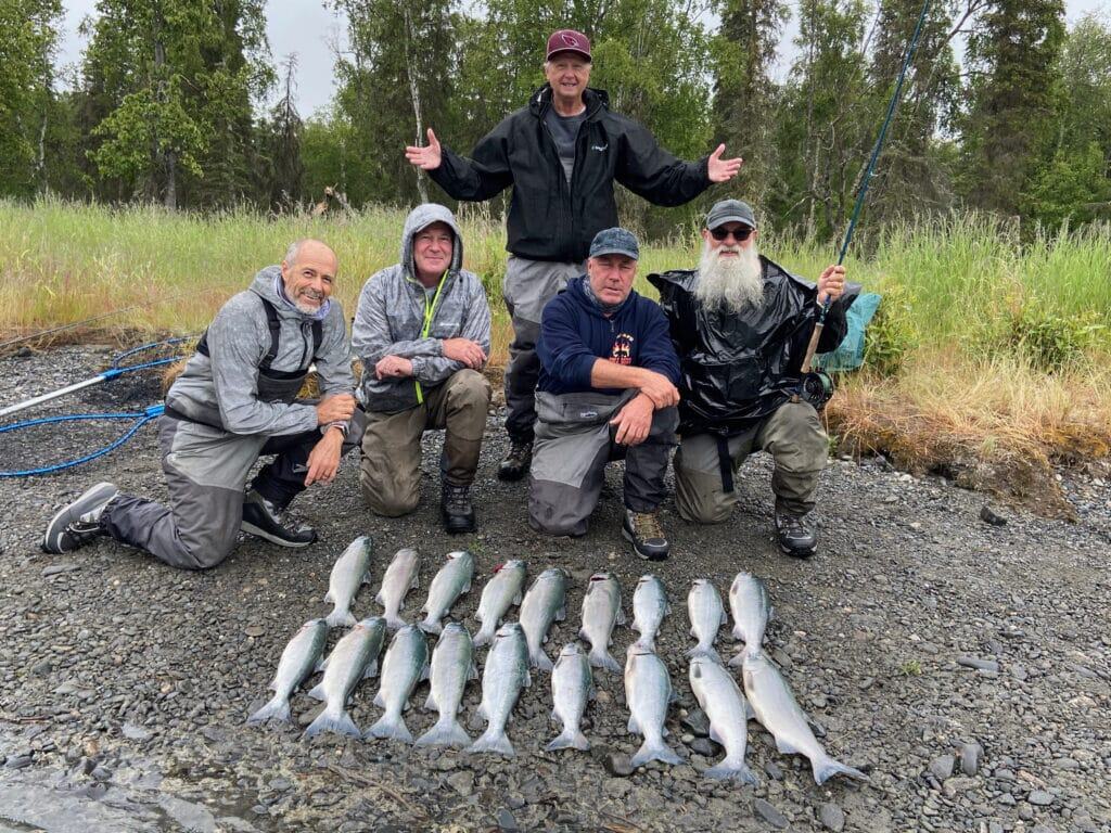 Clients with kasilof river sockeye limits