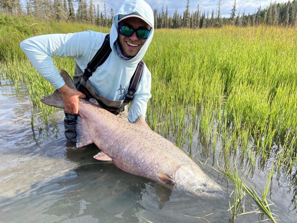 Big King Salmon On the Kasilof River